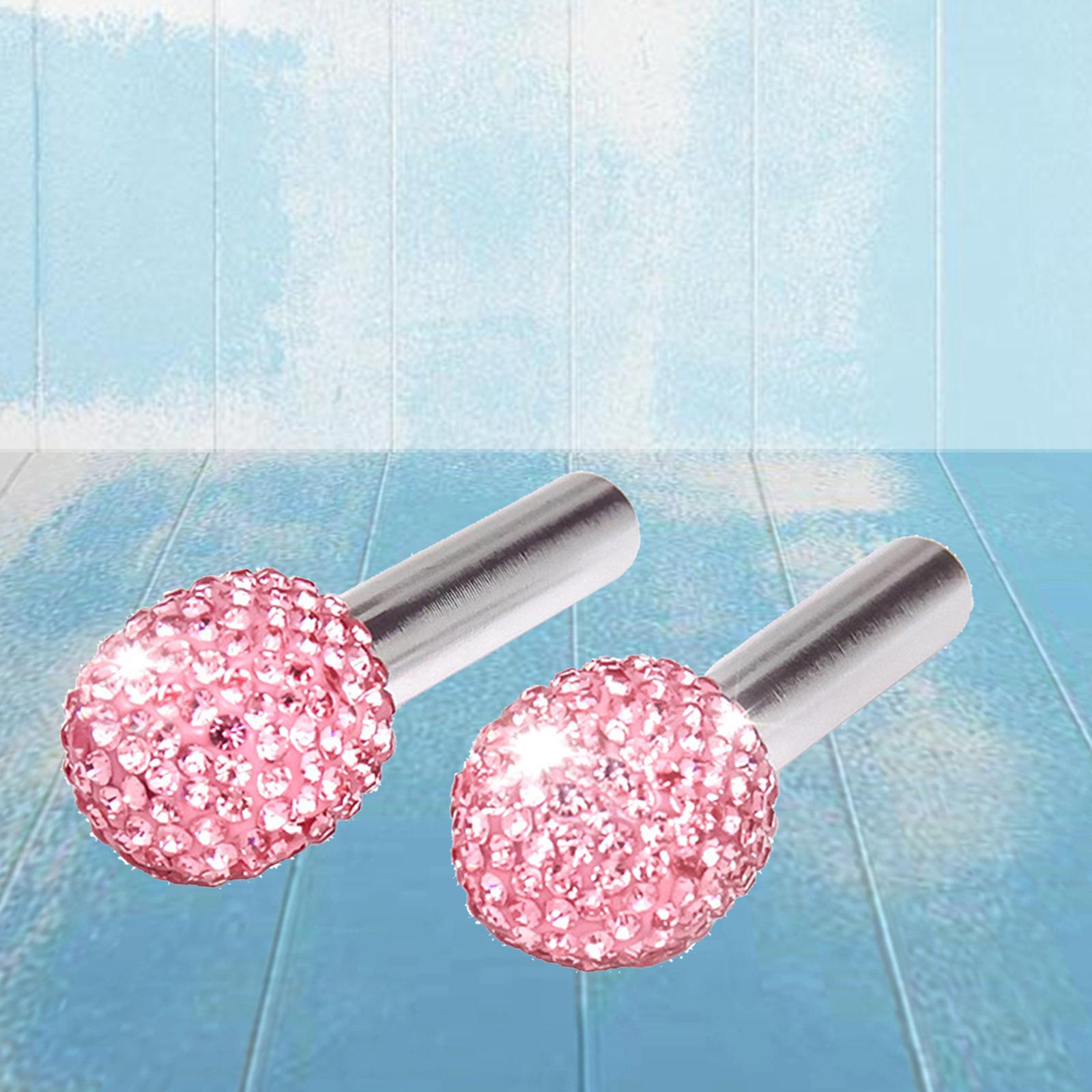 2pcs/Pack Bling Car Door Lock Pull  Auto Interior Trim