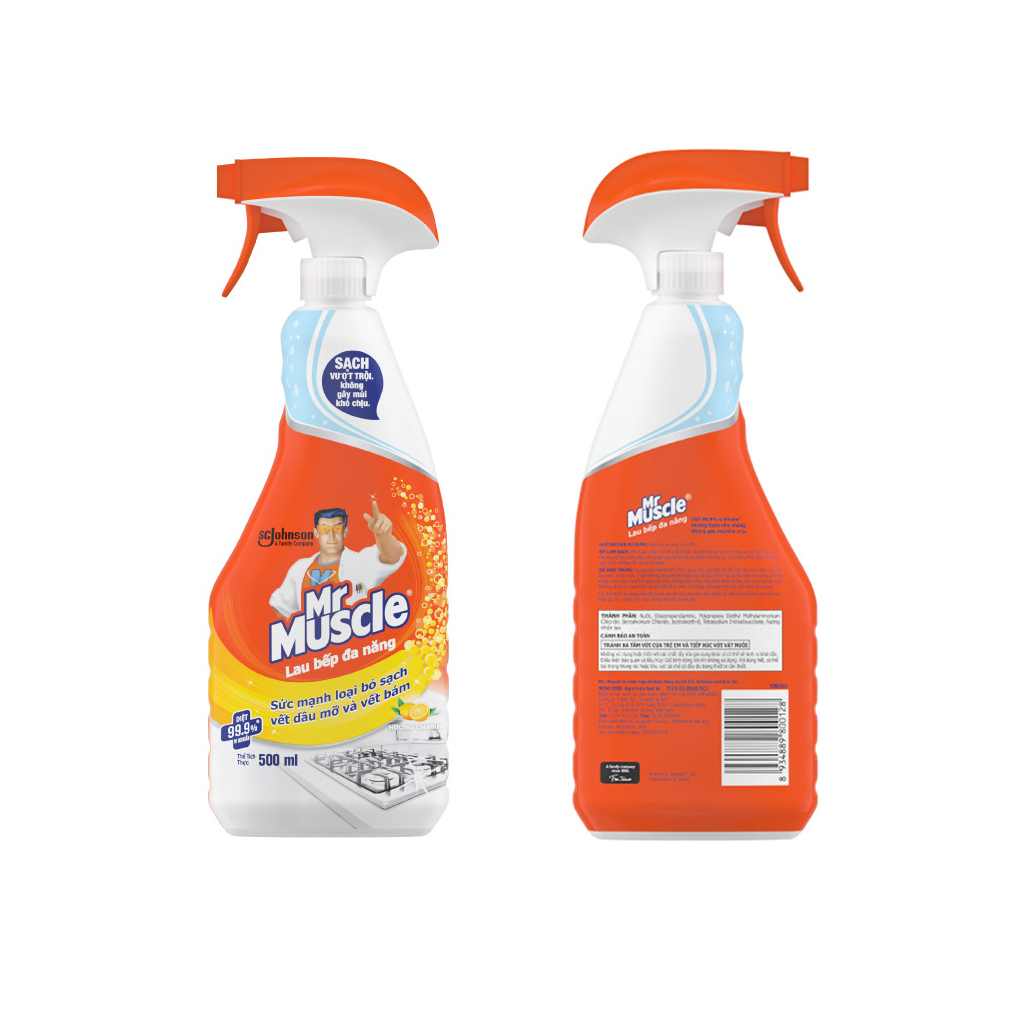 Tẩy đa năng Mr Muscle hương chanh 500ml
