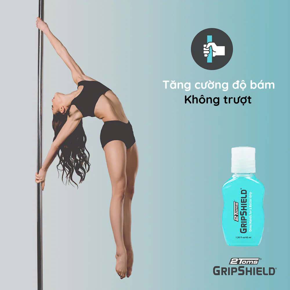 Gel dùng cho thể thao tăng độ bám hạn chế mồ hôi tay 2Toms GripShield - golf, gaming, cầu lông, tennis, ... chống trơn trượt, không dính rít