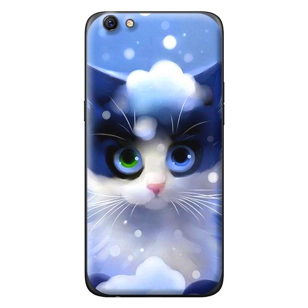 Ốp in cho Oppo Neo 9S MÈO TUYẾT 1 - Hàng chính hãng