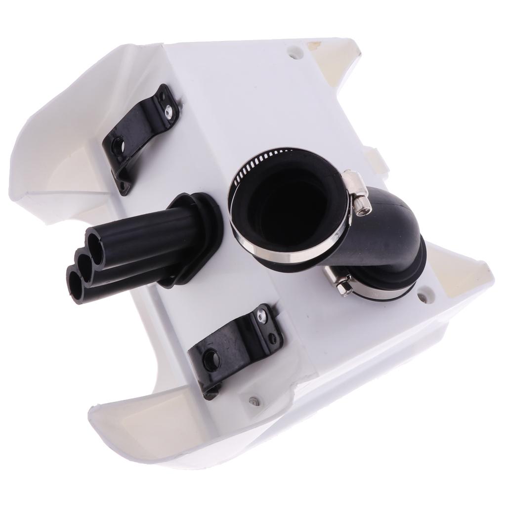 Trắng Xe Máy Không Khí Hộp Lọc Hội Dành Cho Xe Yamaha PW80 PY80