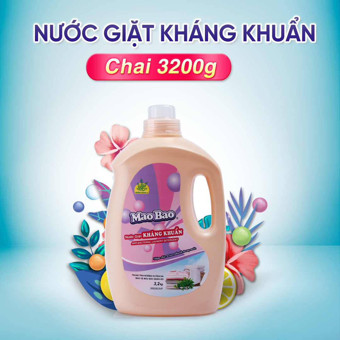 Nước Giặt Kháng Khuẩn Mao Bao 3200g