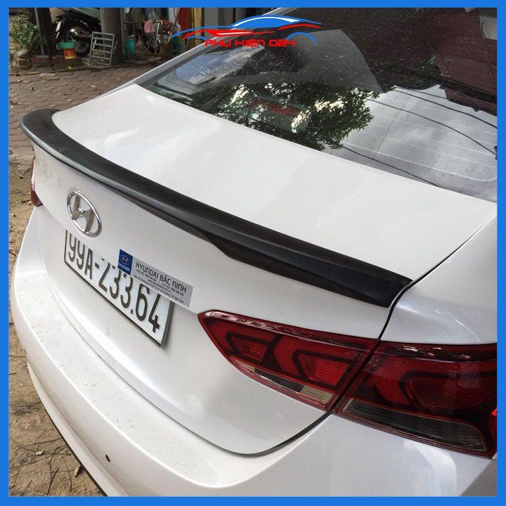 Đuôi gió sau xe liền cốp Accent 2018-2019-2020-2021 hàng mộc chưa sơn