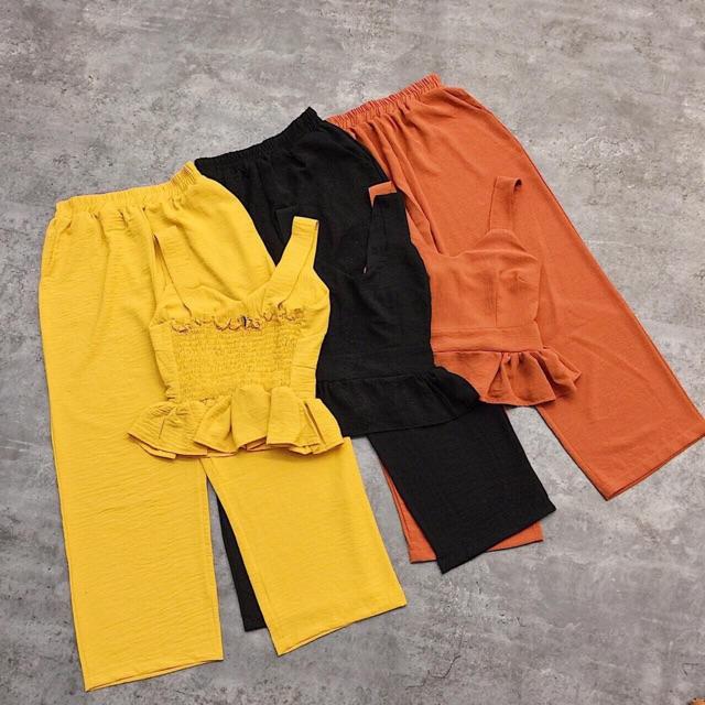 Set peplum
