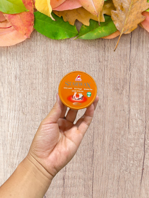 Xi đánh giày dạng sáp Star Wax Shoe, làm mềm, làm bóng, bảo vệ và gìn giữ da -Nhập khẩu chính hãng Yuppies