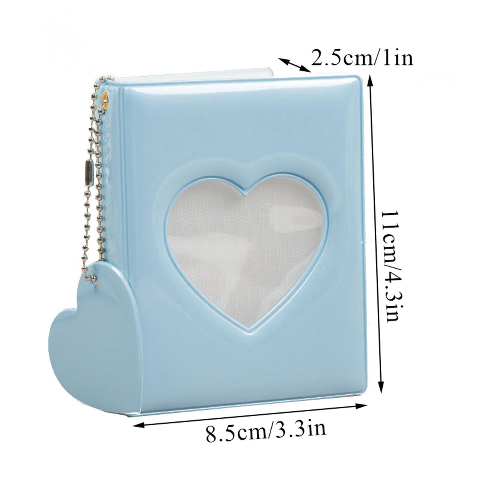 Portable 3 inch Photo Card Holder Mini Picture Album for Film Ticket Girl
