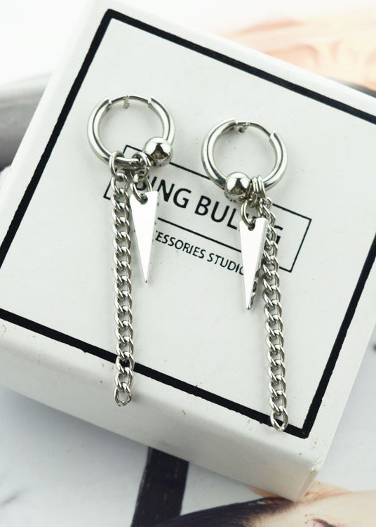 Khuyên tai bông tai idol Style Unisex