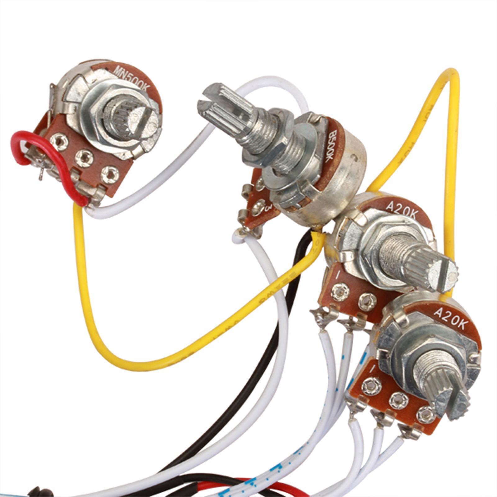 3x 2-Band EQ Preamp Circuit for  Pickup