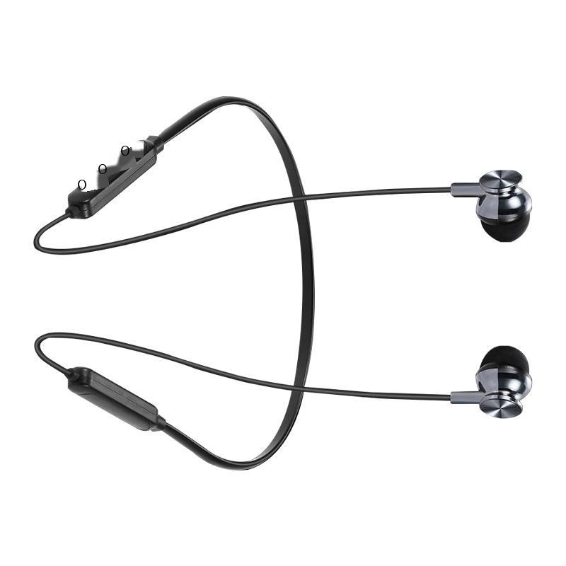 Khuyến mại Tai nghe Bluetooth đeo cổ không dây Thể thao 5.0 Giảm tiếng ồn Âm thanh trung thực với Bảng bảo vệ Tai nghe Bluetooth cho điện thoại di động