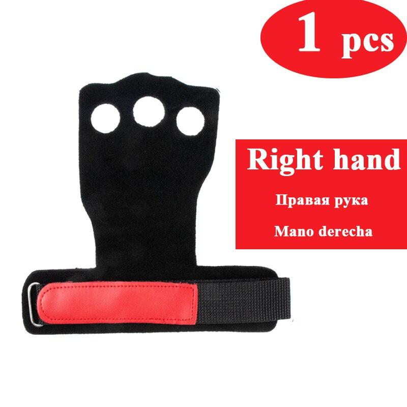 Leather Gymnastic Hand Grips Crossfit Weightlifting Workout Gym Gloves Palm Protection Wrist Wrap Fitness Training Hand Blisters