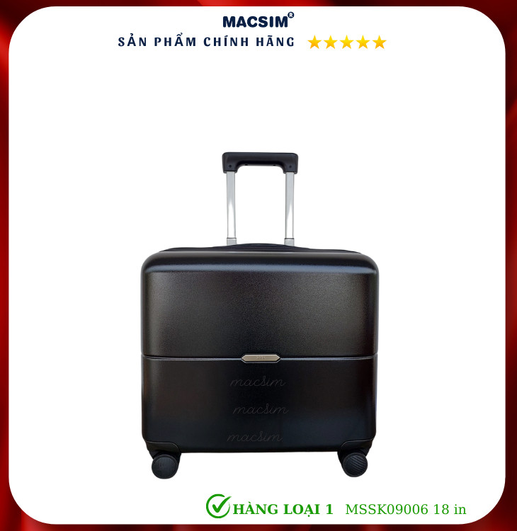 Vali cao cấp Macsim Seek MSSK09006 - Size 18 inch Hàng loại 1