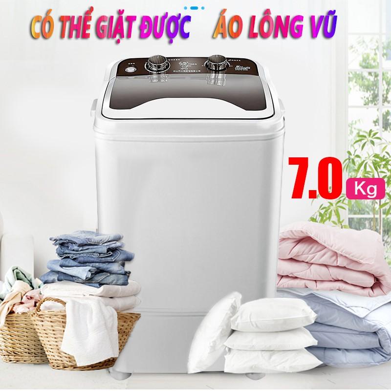 Máy giặt mini bán tự động, máy giặt 7kg tiện lợi, dành cho cá nhân, lỗi đổi trong 7 ngày,gia đình nhỏ, bảo hành 1 năm