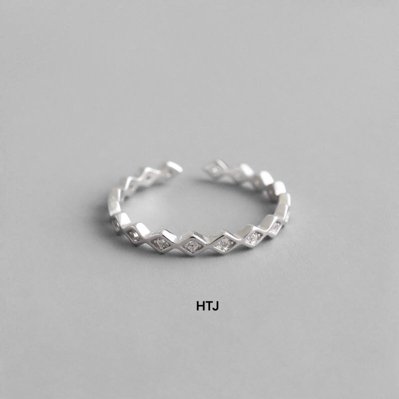 Nhẫn bạc nữ thời trang chất liệu bạc ta MS35a