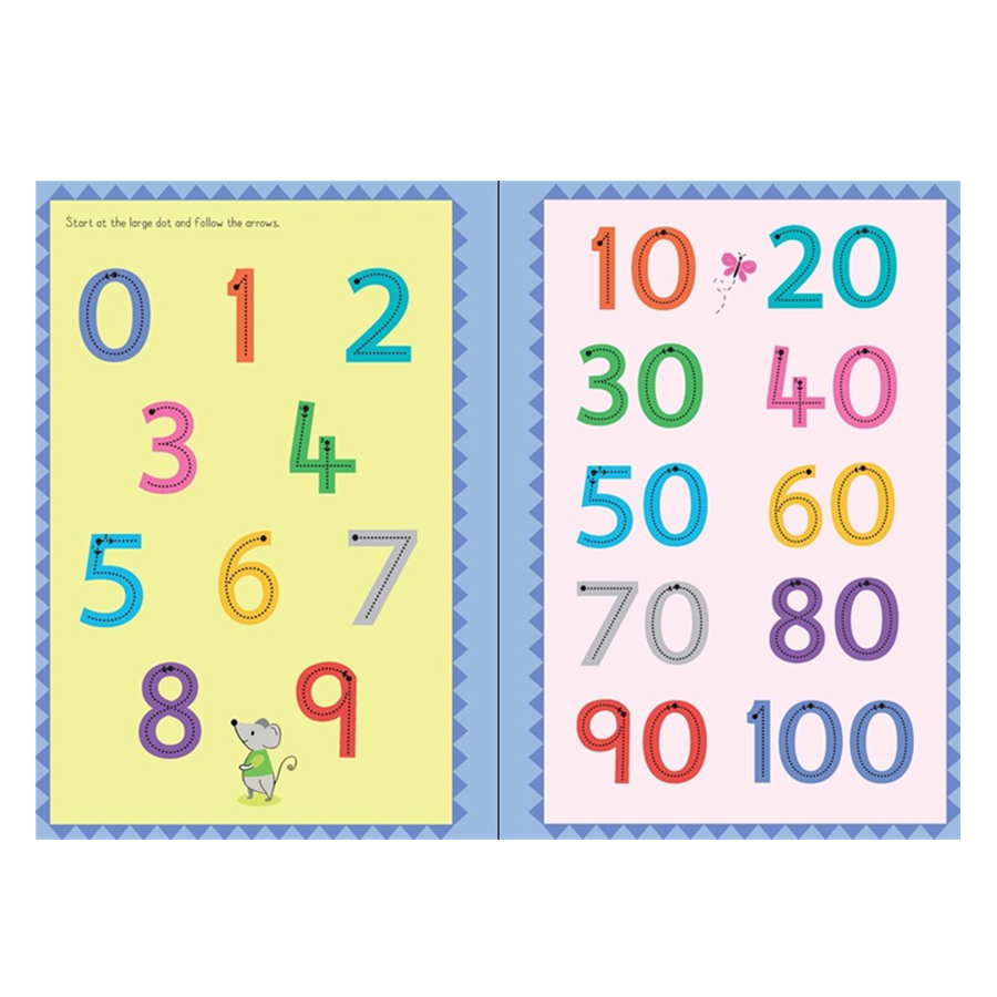 Usborne Little Wipe-Clean: Numbers