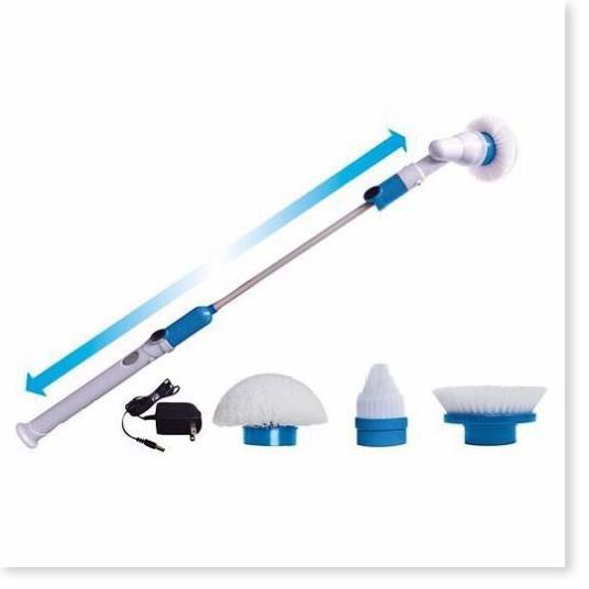 Cây lau nhà thông minh bằng điện, Chổi điện đa năng chà vết bẩn thông minh 360 độ - bảo hành uy tín