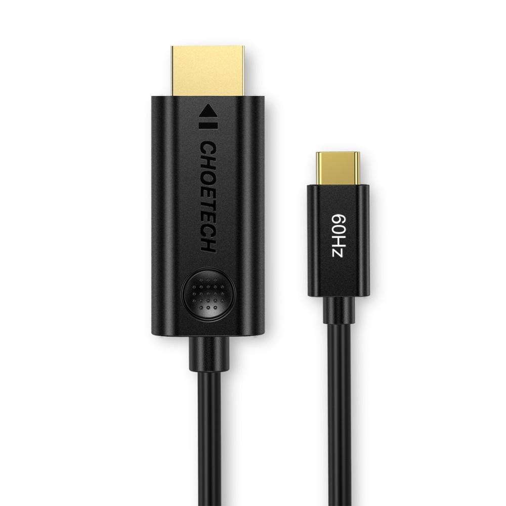 Cáp USB-C sang HDMI 1.8m PVC Choetech CH0019( HÀNG CHÍNH HÃNG)