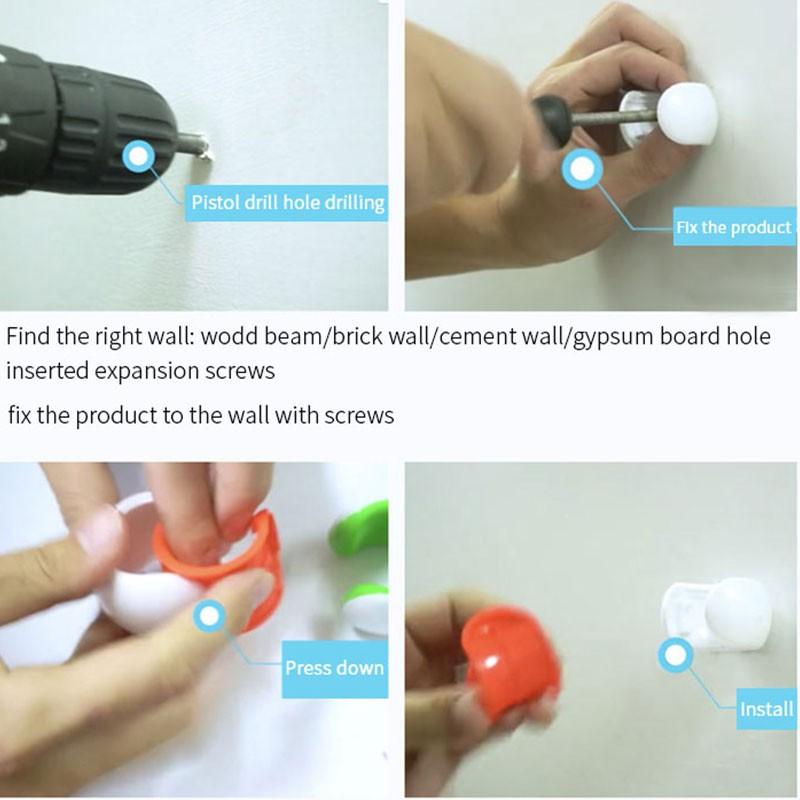 Richy Xe đạp Treo tường Móc treo Xe đạp Giá đỡ Xe đạp Đường mtb Khóa để xe Xe đạp Giá treo tường di động Giá đỡ dọc trong nhà