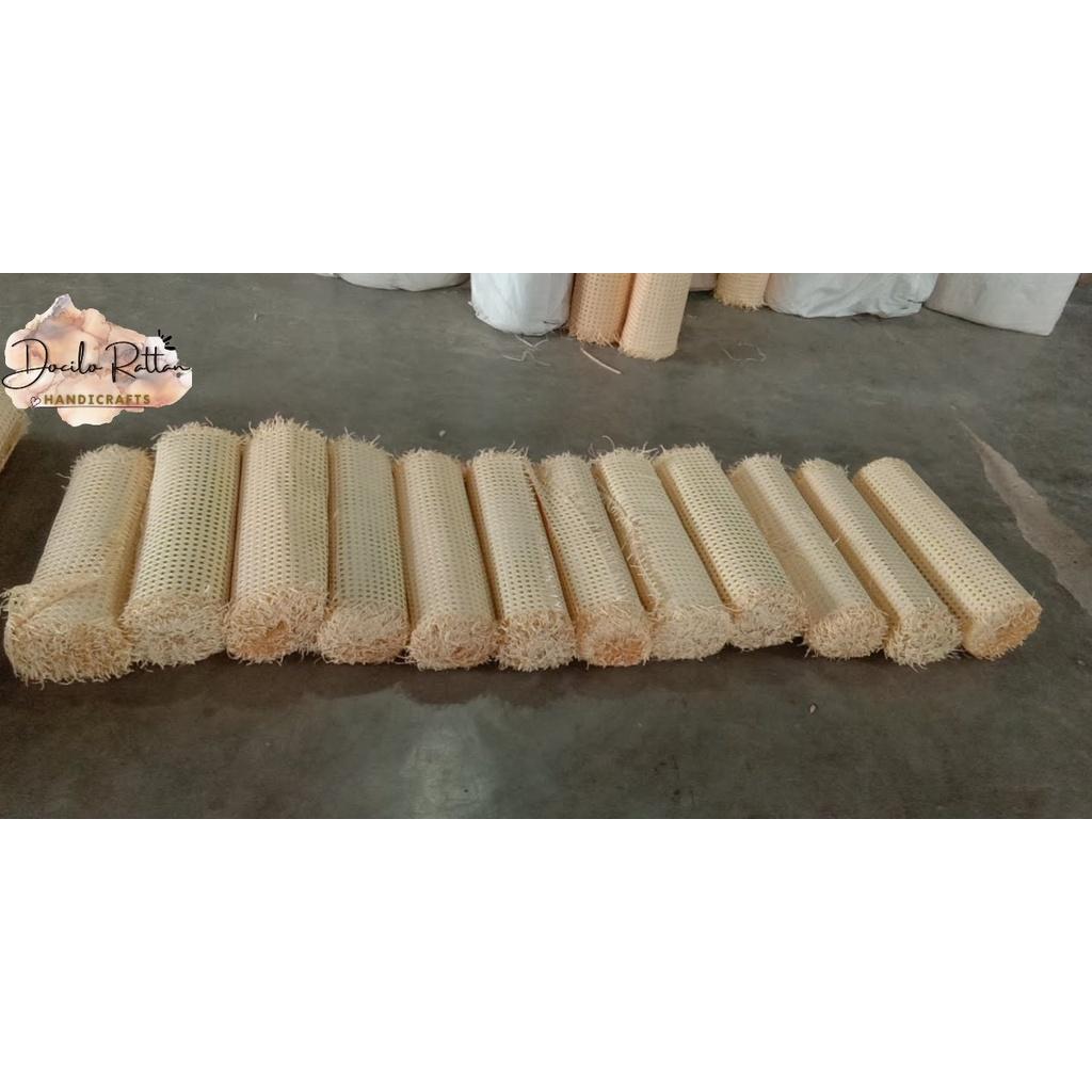 Mành lưới nhựa giả mây mắt cáo màu VÀNG, màu TRẮNG CÓ VÂN bọc cảnh cửa, cánh tủ, đầu giường