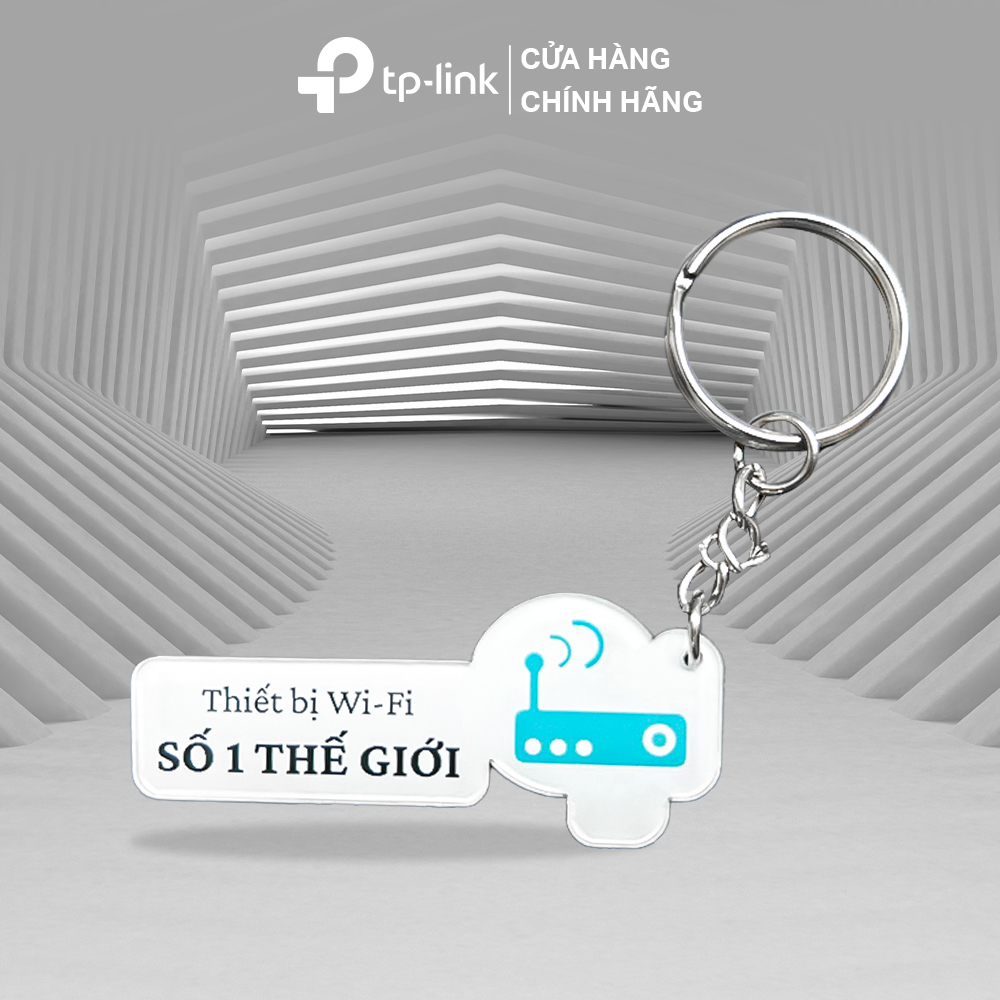 [Quà tặng] Móc khóa Trong Suốt Logo TP-Link