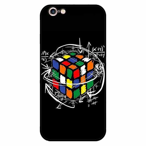 Ốp lưng in cho Iphone 6/ 6s Rubik Toán Học