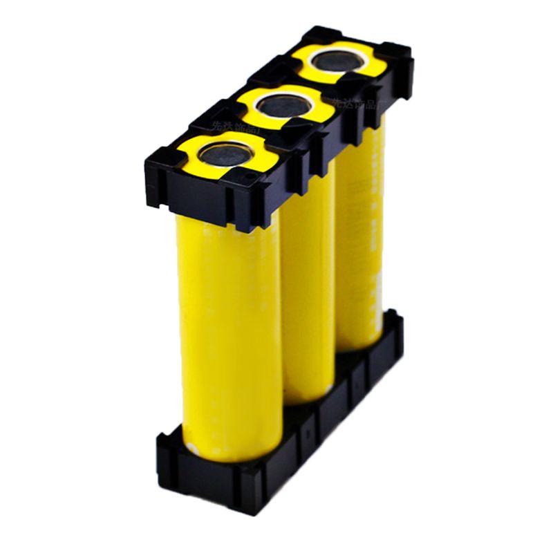 20PCS Safety 1x3 Battery Holder Bracket Plastic Cell Stand for 21700 Batteries