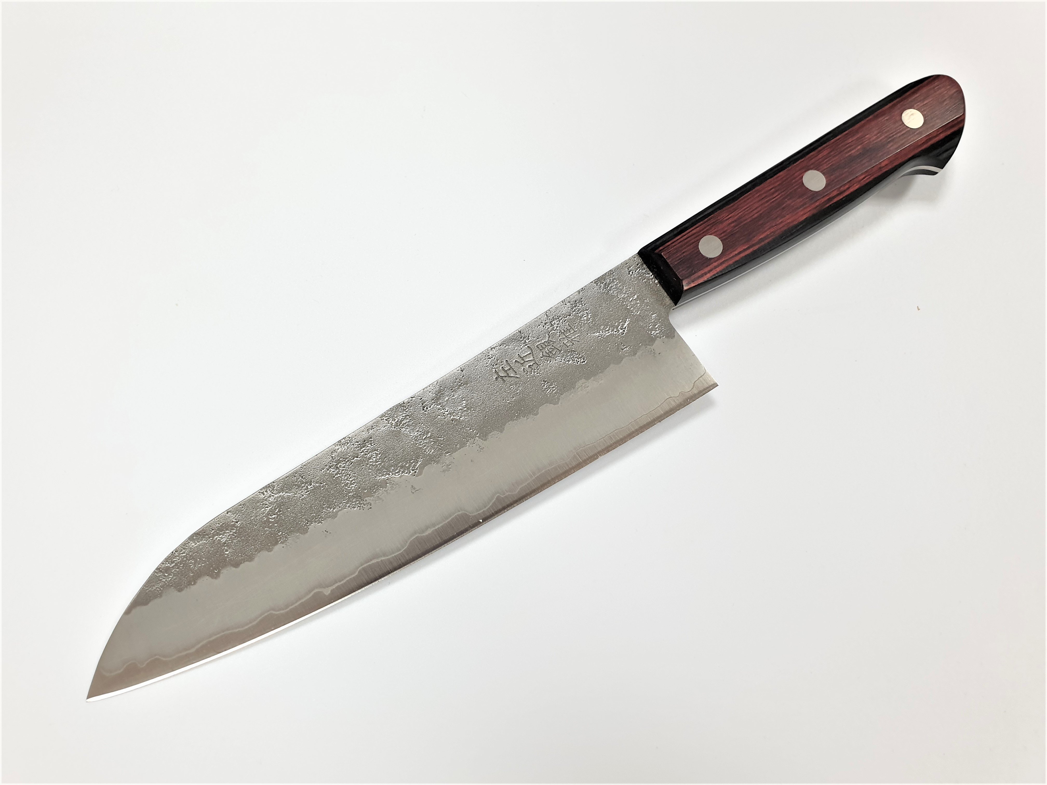 Dao cắt Nhật Bản Sakon Ginga Santoku 3 lớp tay cầm đỏ