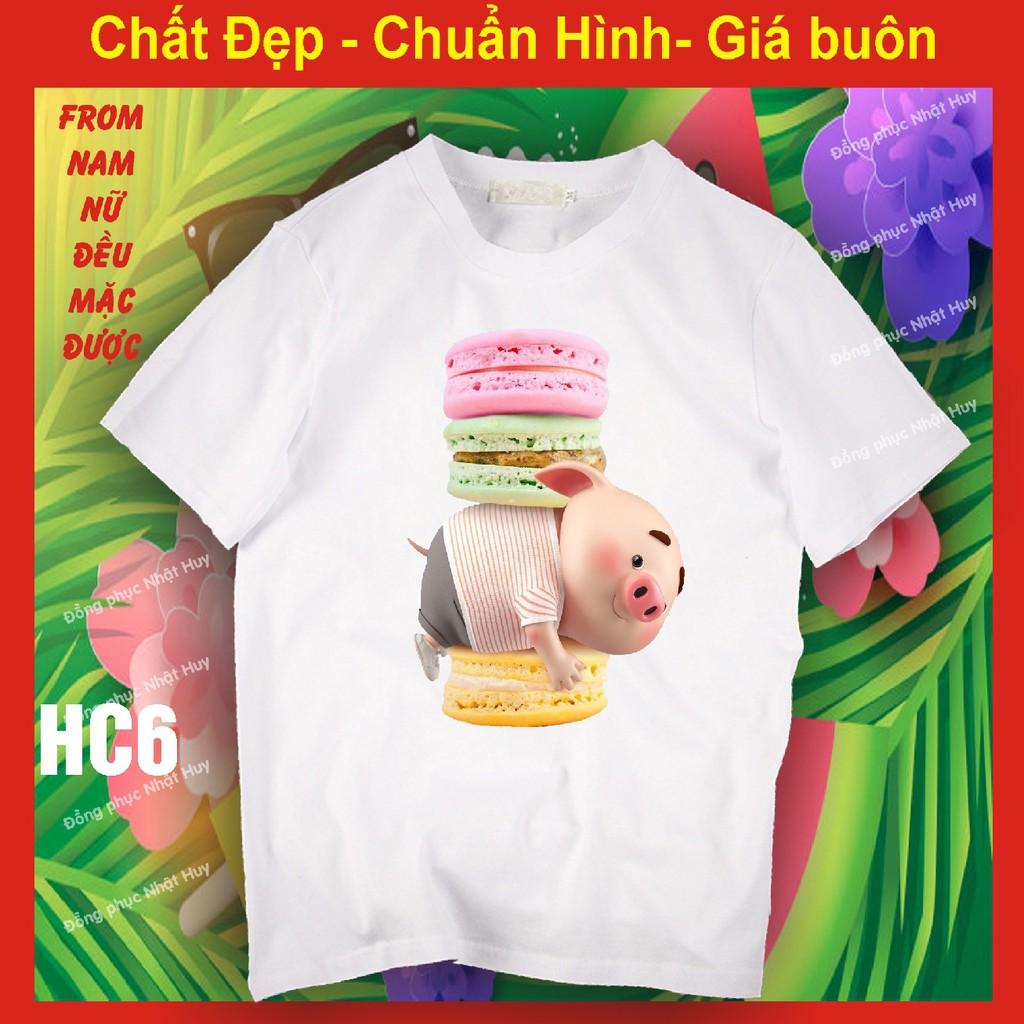 Áo thun heo con ngộ nghĩnh dễ thương 2