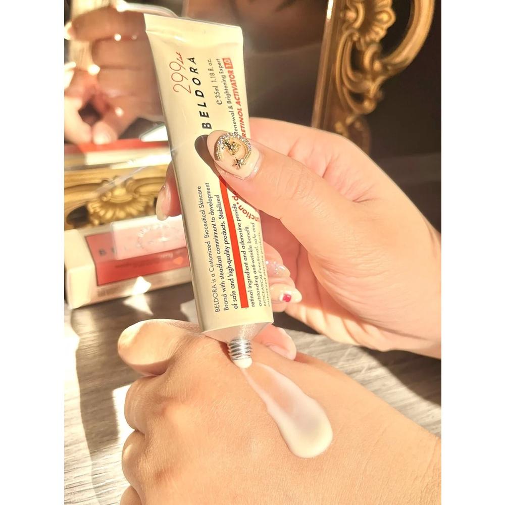 Kem Dưỡng Retinol Giảm Mụn Ẩn Tái Sinh Làn Da Beldora 299 Skin Renewal & Brightening Expert 1.0 35ml