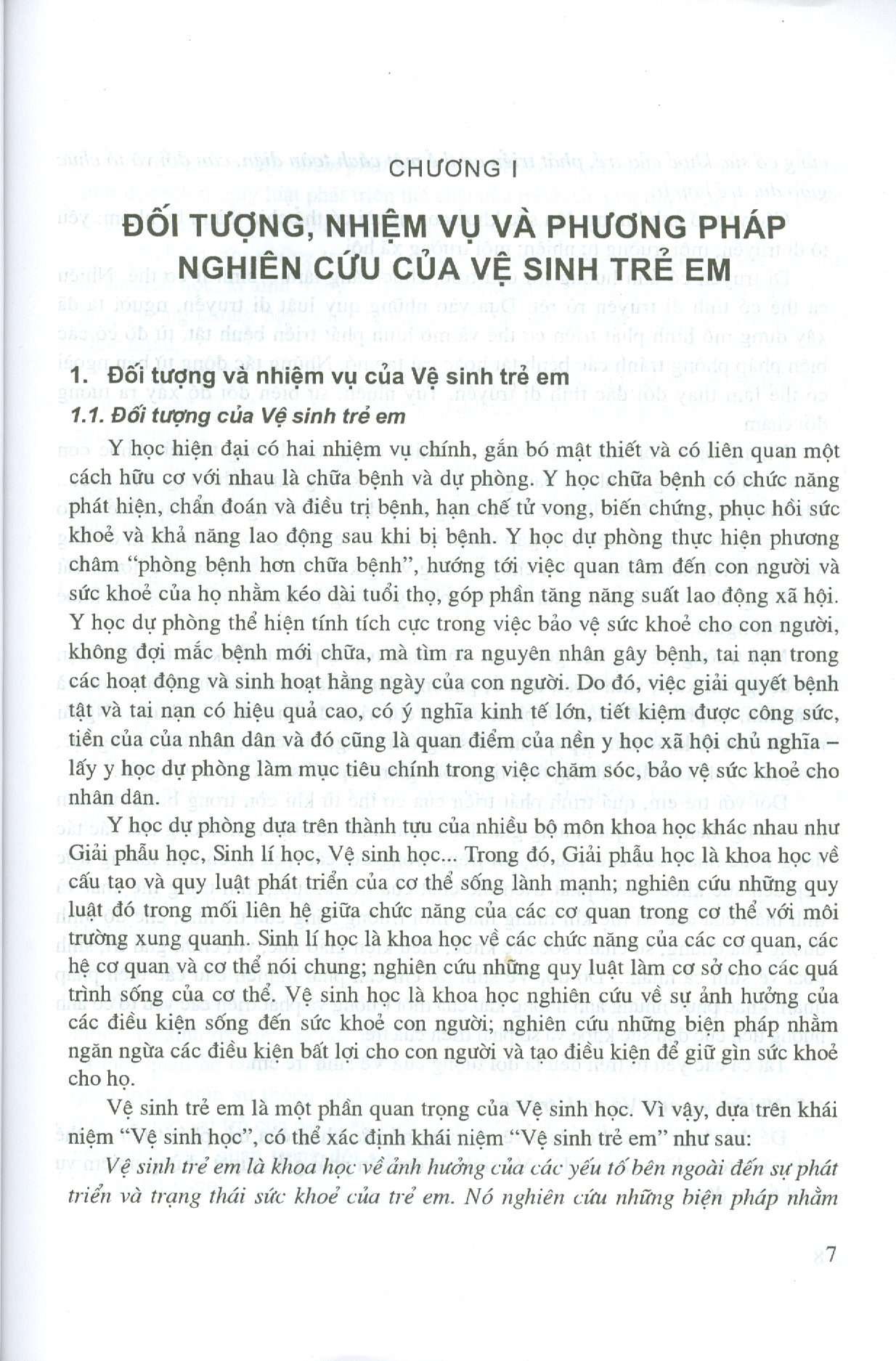 Giáo Trình Vệ Sinh Trẻ Em