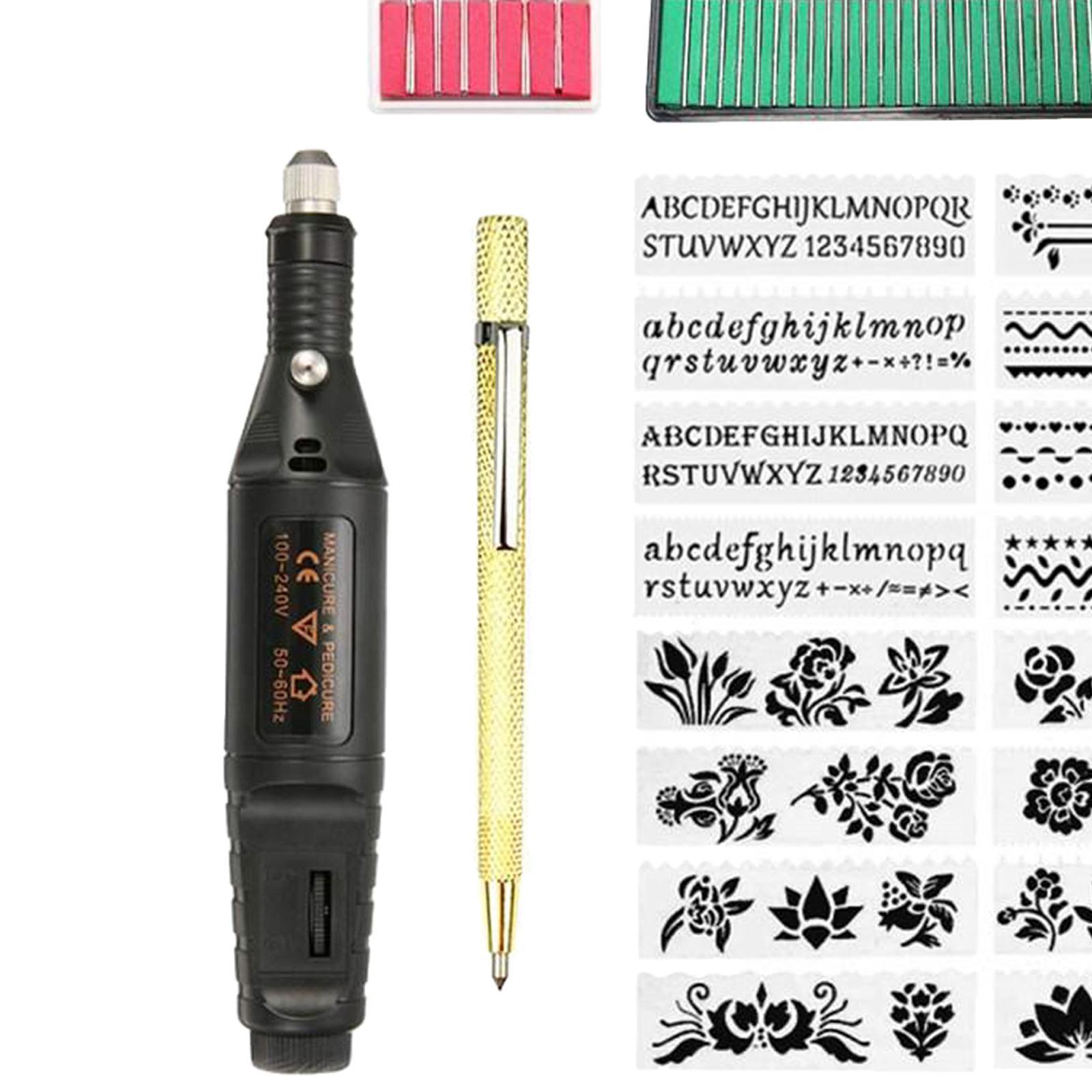 Mini Engraving Tool Corded Variable Speed Engraver Pen Polishing DIY