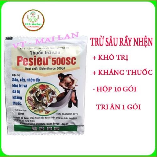 Thuốc trừ sâu Pesieu gói 10ml