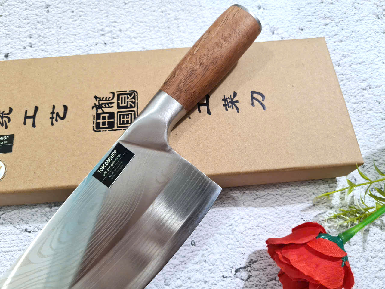 DAO - DAO BẾP NHẬT BẢN SANTOKU MÃ  A2 DT124 nt topcoomshop vn