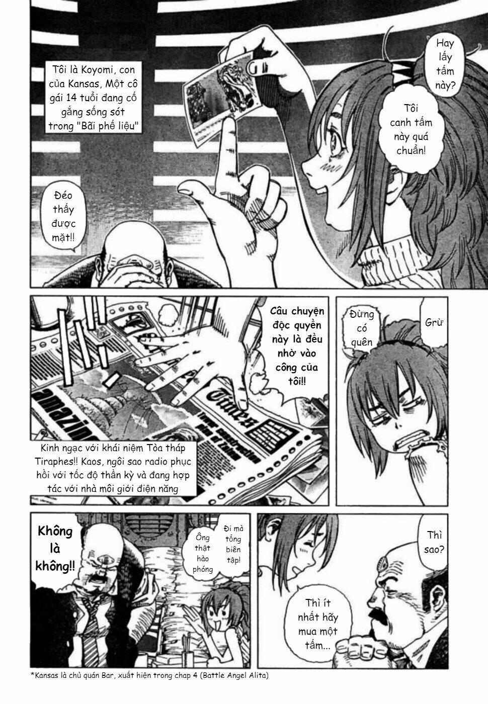 thiên thần chiến tranh alita ngoại truyện chapter 1 5