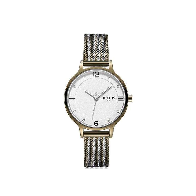 Đồng Hồ Nữ JA-1251D Julius Hàn Quốc (Demi Vàng)