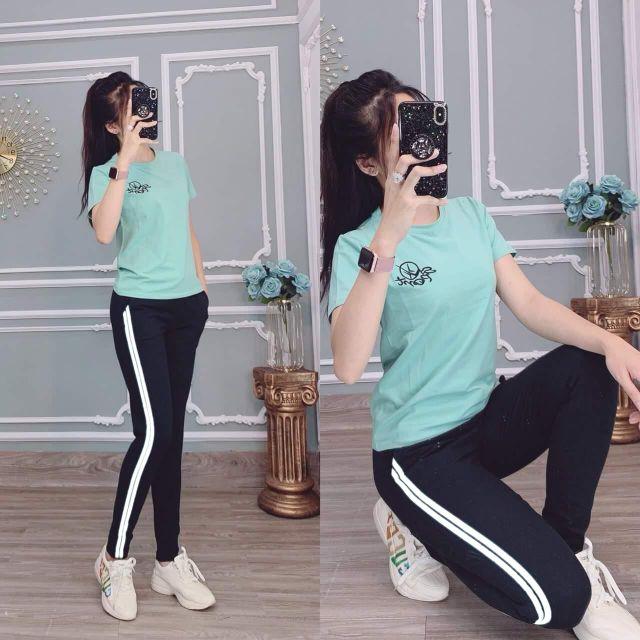 ĐỒ BỘ THỂ THAO NỮ THUN COTTON SIZE 40-64KG