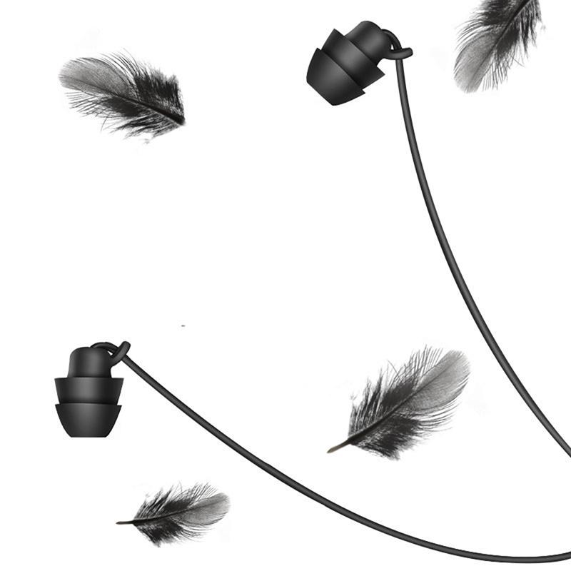 Tai nghe có dây Tai nghe ngủ Tai nghe thể thao Tai nghe thể thao chống ồn 1,2M Ngủ trong tai Tai nghe âm thanh nổi âm trầm sâu có micrô Màu sắc: như hình ảnh