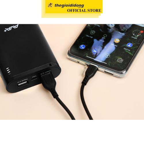 Cáp Type C 1m AVA+ DS07CB-TB Đen - Hàng Chính Hãng