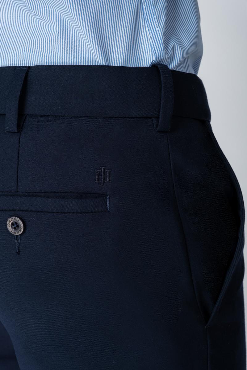 Quần Tây Nam Lưng Thông Minh Form Slim Fit DP23ES04C-EP - NAVY