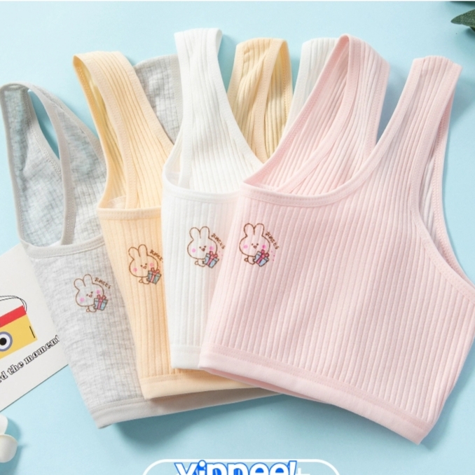 Áo lót bé gái áo lót nữ học sinh cấp 2 cấp 3 không đệm cao cấp bra học sinh từ 35-50kg