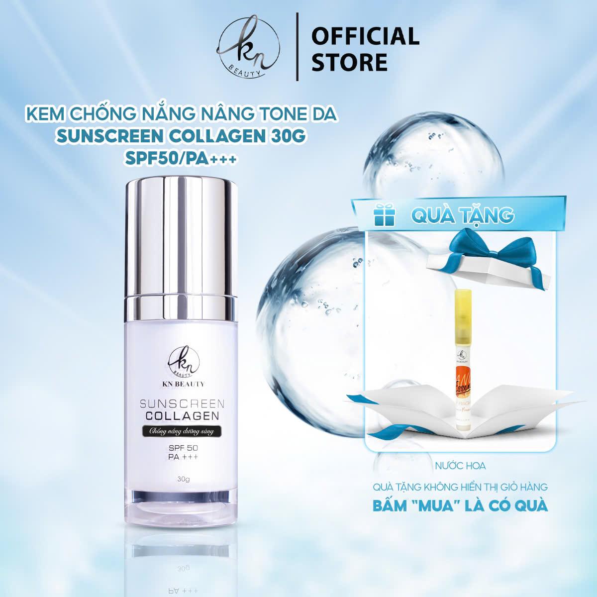 Kem chống nắng Sunscreen Collagen KN Beauty 30g
