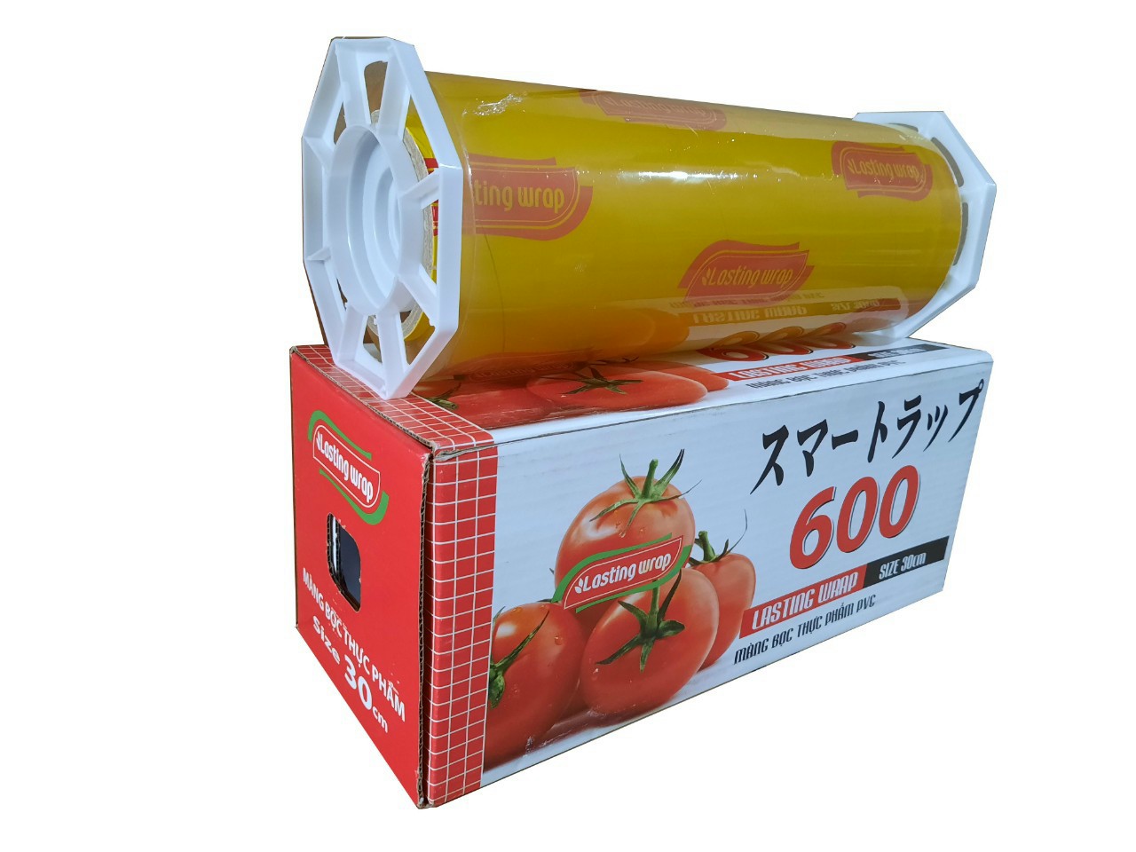 Màng bọc thực phẩm PVC lasting wrap 30cm×600