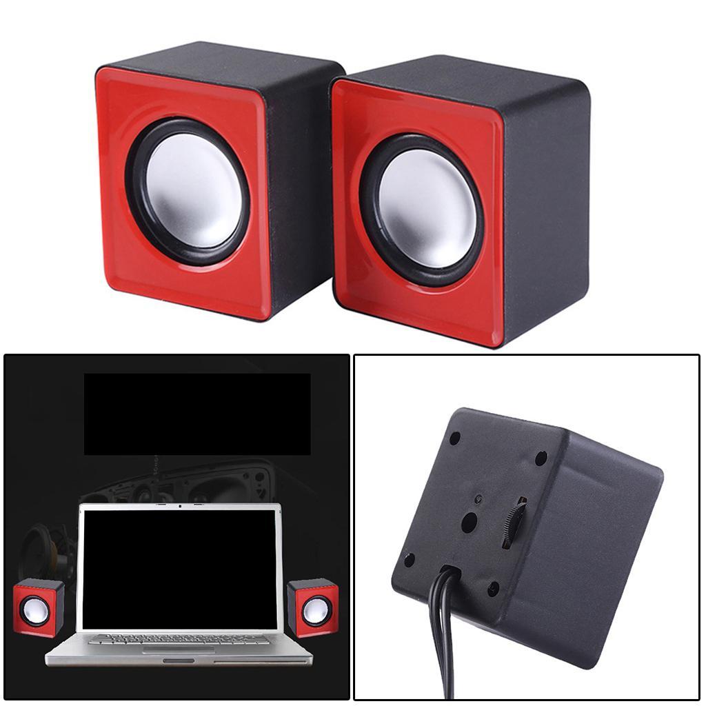 Mini Computer Speakers Subwoofer Audio Supplies Gift for Home Use Desktop
