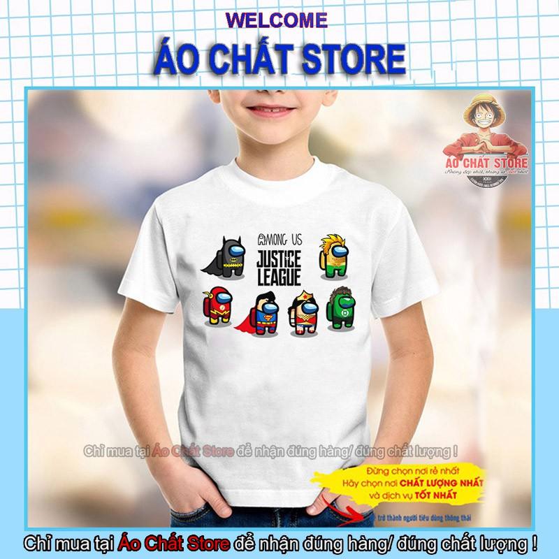 Áo thun bé trai hình Among Us đẹp | Áo Among Us mẫu mới vải đẹp AU02