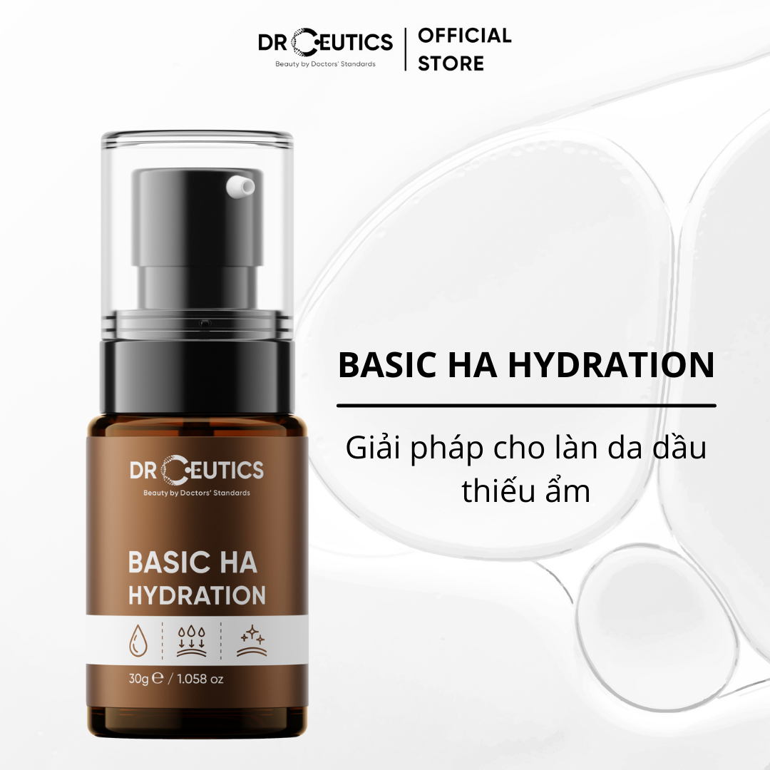 Tinh Chất HA Basic Hydration Drceutics Cho Da Dầu Mụn