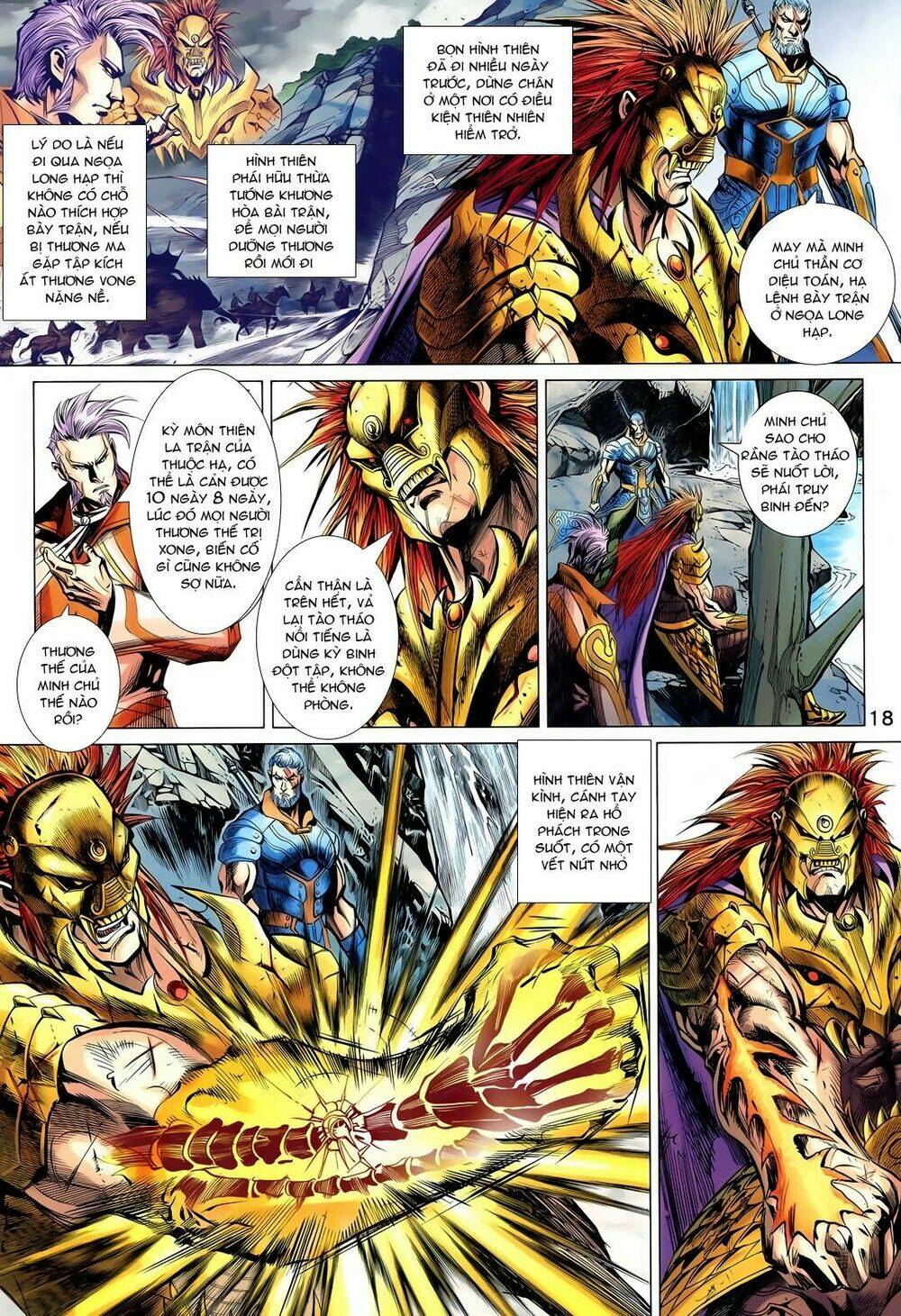 thần binh vấn thiên chapter 8 18