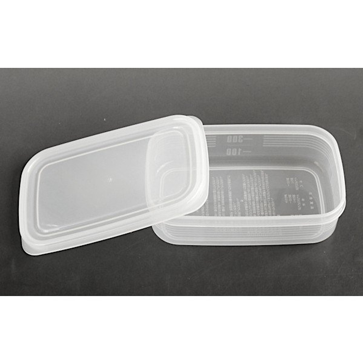 Set 2 hộp nhựa nắp dẻo 450ml - Nội địa Nhật Bản