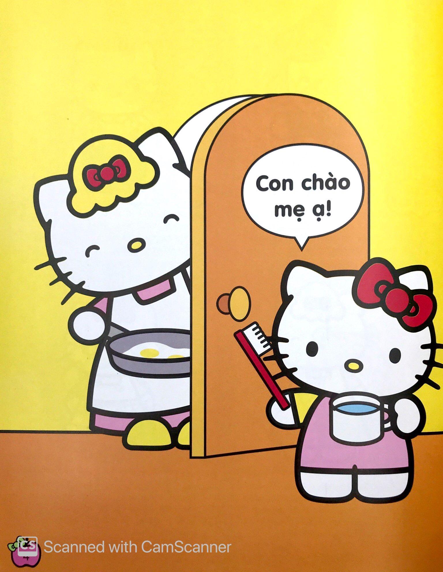 Hello Kitty - Một Ngày Bận Rộn (Dán Hình)