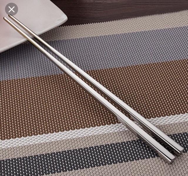 Đũa inox 304 cao cấp Hàn Quốc