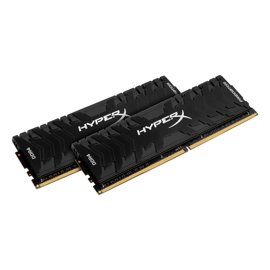 Bộ 2 Thanh RAM PC Kingston 16GB HyperX Predator Black (2 x 8GB) DDR4 2666MHz HX426C13PB3K2/16 - Hàng Chính Hãng