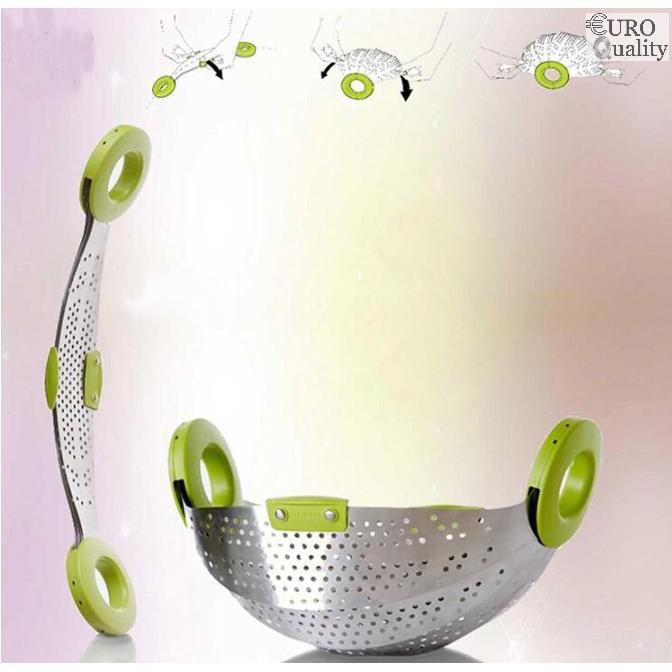 Rổ xếp gọn thông minh nhà bếp tiện lợi